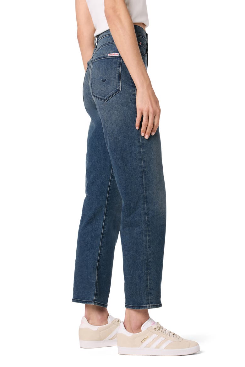 Noa High Waist Crop Straight Leg Jeans, Alternate, color, BOCACHICA