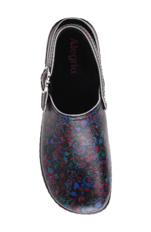 Alegria By Pg Lite Olie Slingback Clog In Multi