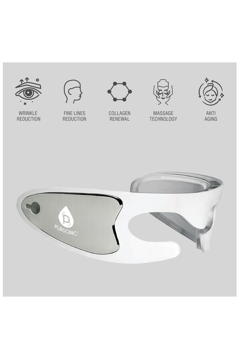Advanced Restoration LED Light Eye Mask, Alternate, color, WHITE