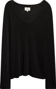 LOULOU DE SAISON Saya V-Neck Sweater