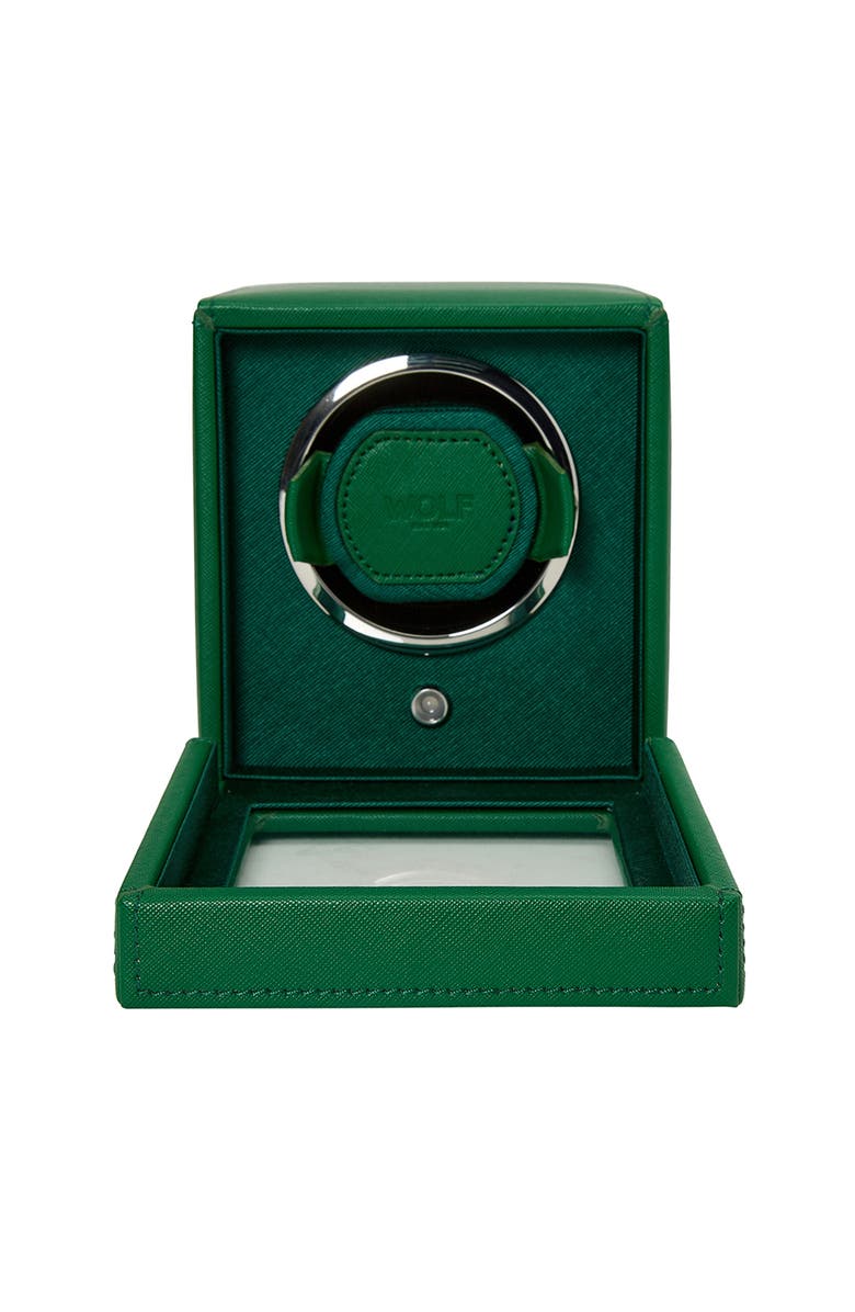 WOLF Cub Single Watch Winder with Cover, Alternate, color, 