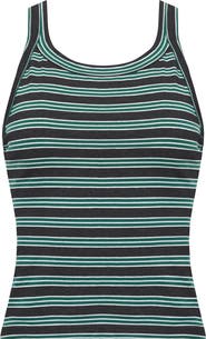 LIONESS Lucky Stripe Cotton Tank