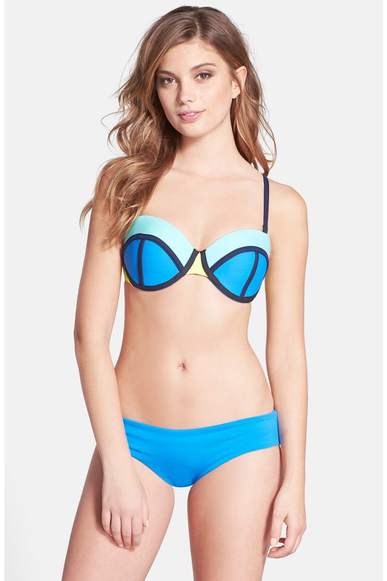 'Blue Sky' Bikini Bottoms, Alternate, color, MULTI