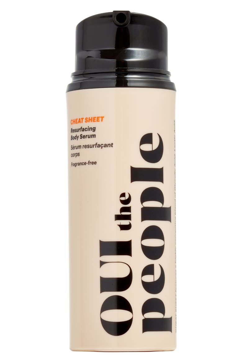 CHEAT SHEET Resurfacing Body Serum, Main, color, CHEAT SHEET