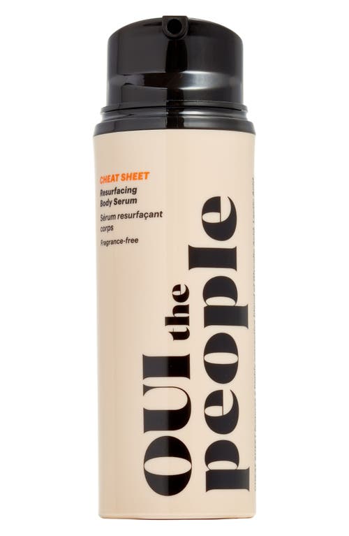 OUI the People CHEAT SHEET Resurfacing Body Serum  product