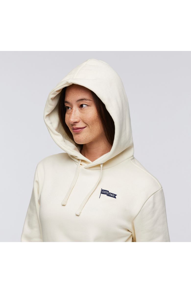 Cotopaxi Flag Pullover Hoodie - Women's, Alternate, color, Bone