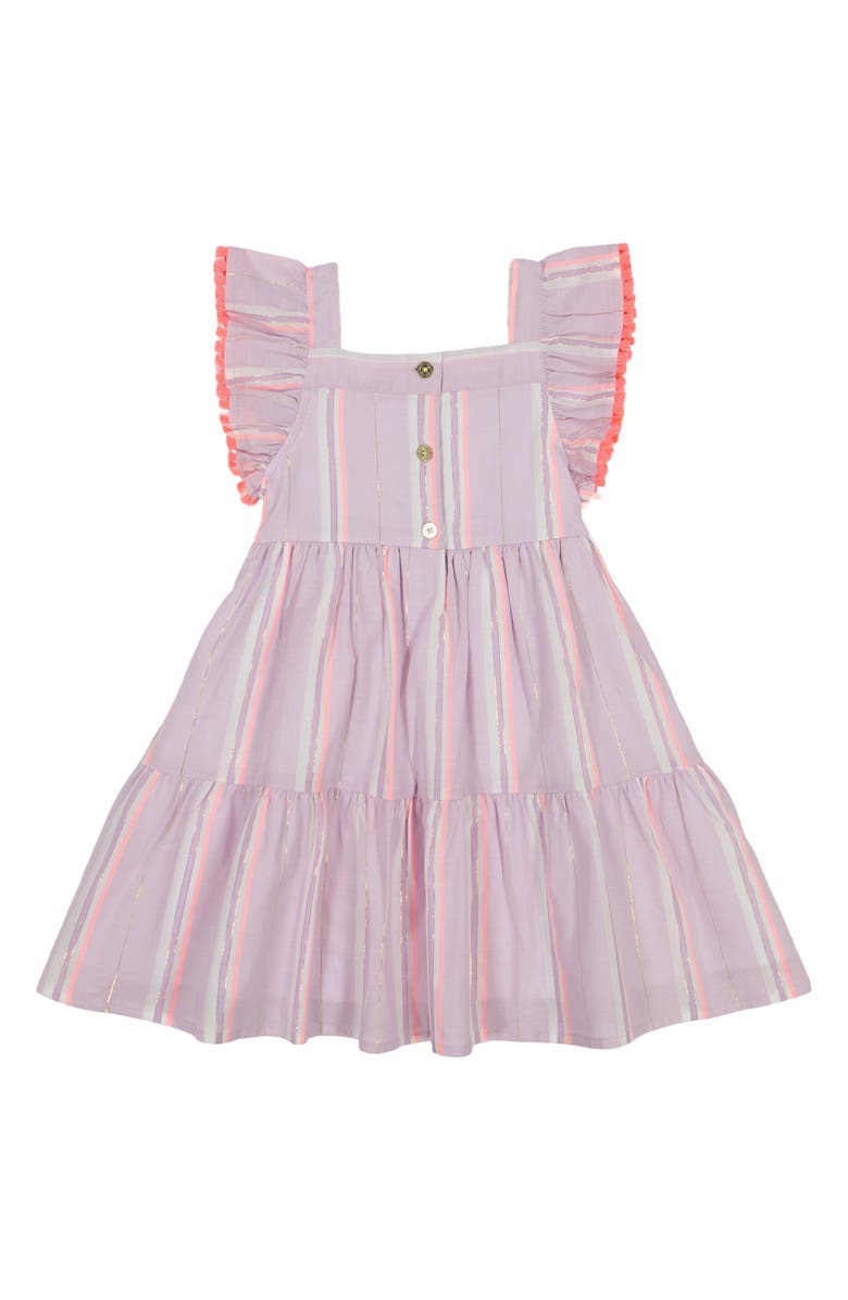 Juicy Couture Pom Pom Tiered Dress, Alternate, color, 