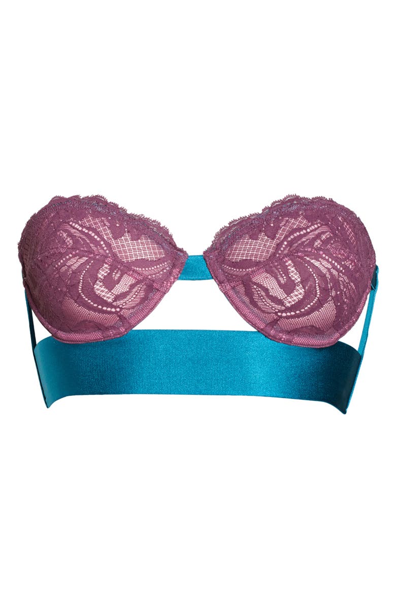 Dora Larsen Clementine Lace Strapless Underwire Bra, Alternate, color, 