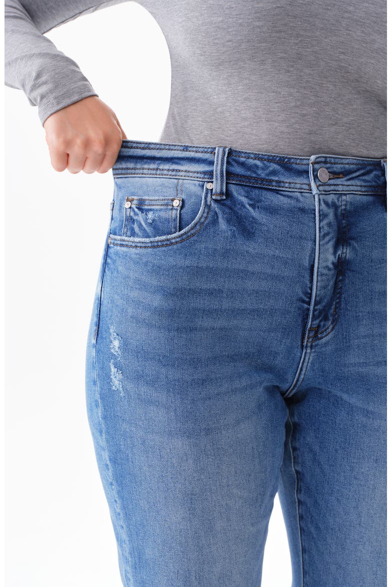 Super High Waist Straight Leg Jeans, Alternate, color, 51 PEGASI B