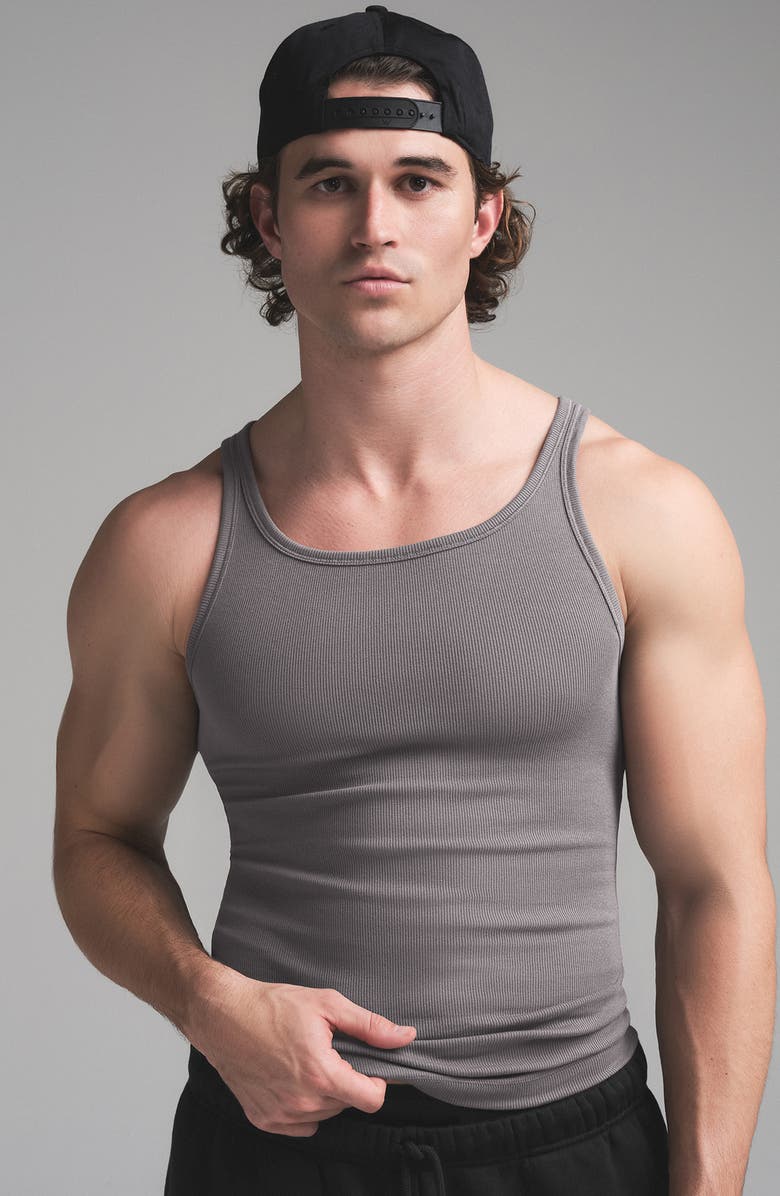 SKIMS Cotton Rib Tanks Assorted 3-Pack, Alternate, color, Heather Multi