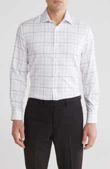 Tommy Hilfiger All Season Slim Fit Stretch Dress Shirt