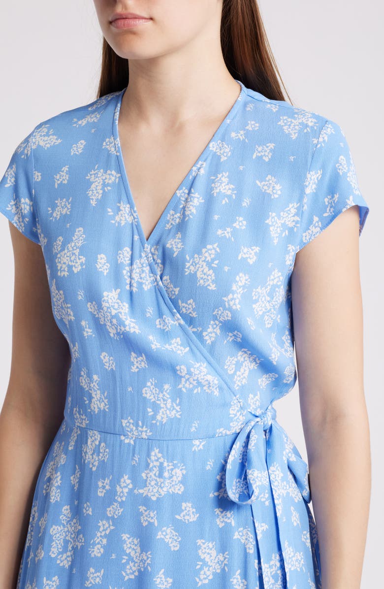 & Other Stories Floral Wrap Dress, Alternate, color,