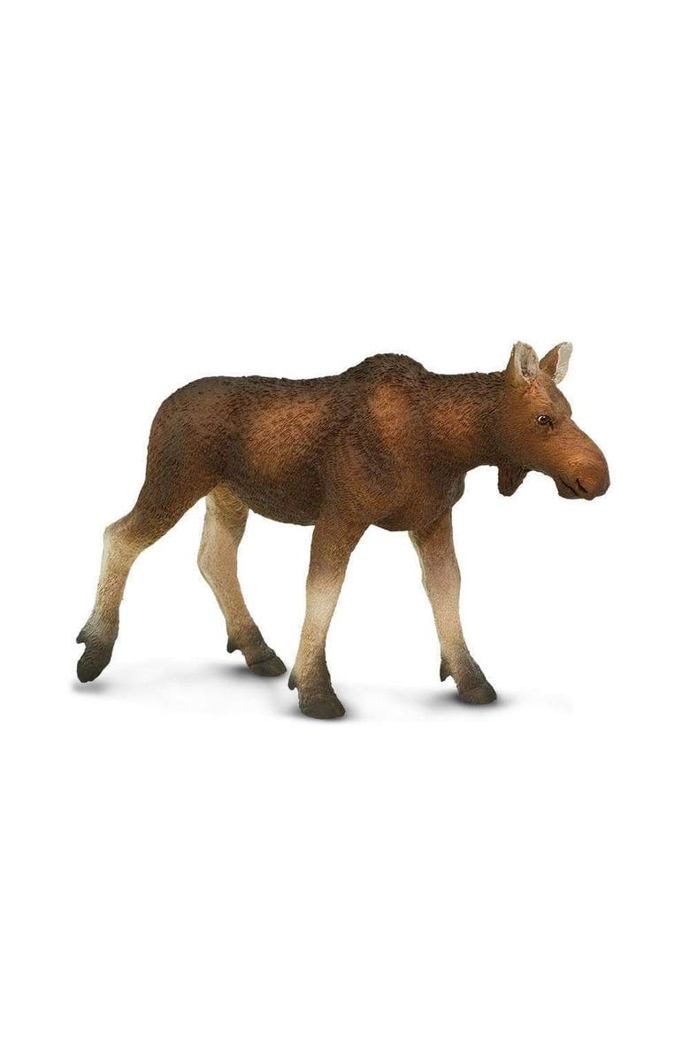 Safari Ltd. Cow Moose Kids Toy Figure, Main, color, NO COLOR