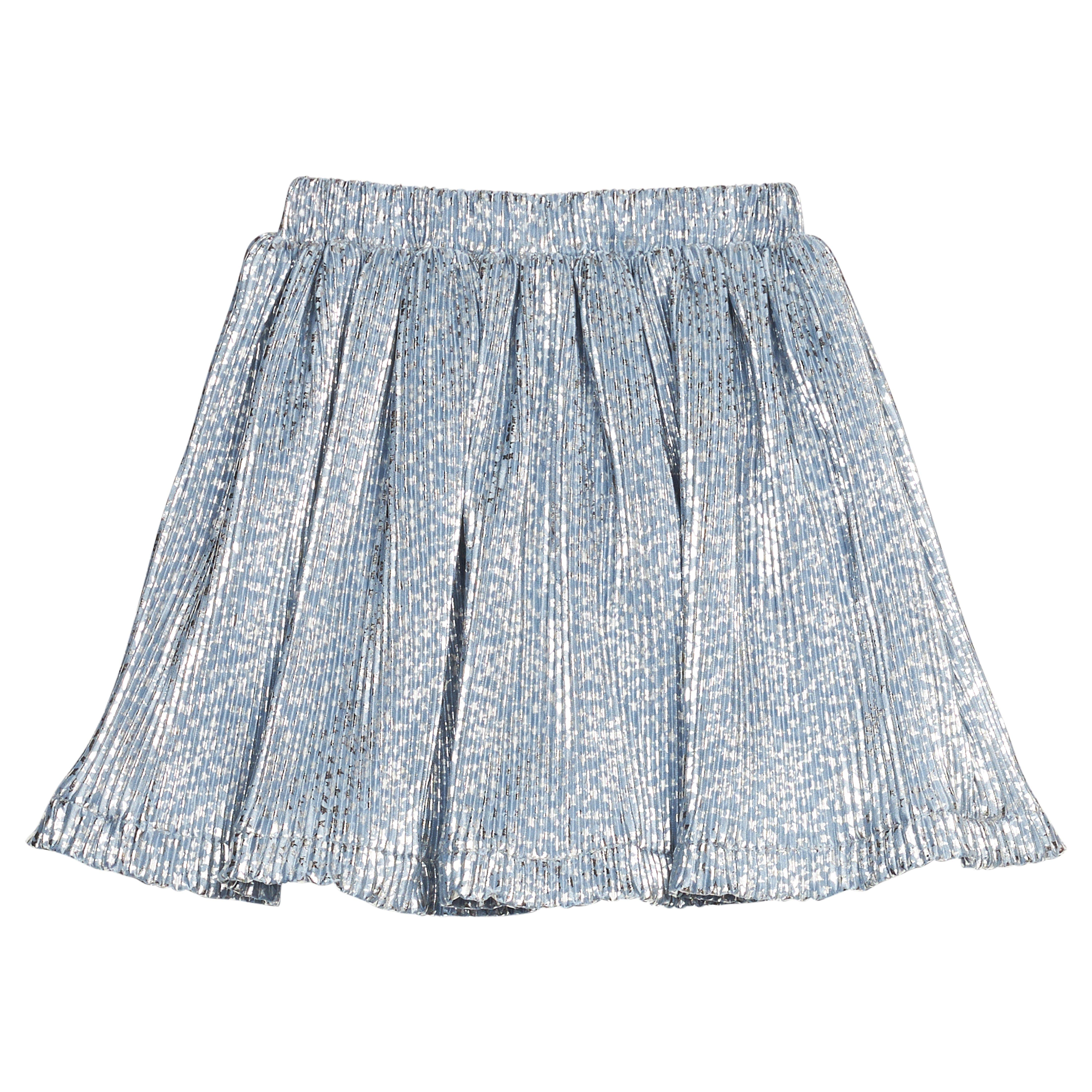 Blue Crinkle Stars