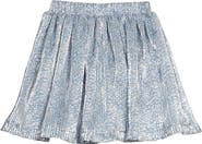 BISBY Kids' Metallic Circle Skort