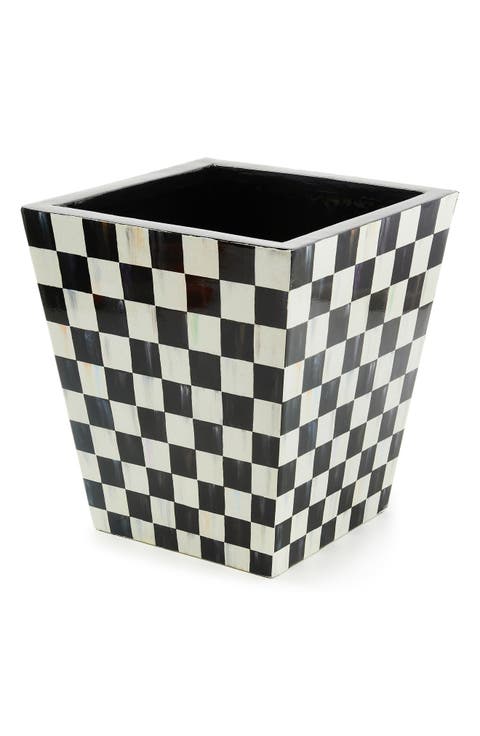 Courtly Check 13" Planter