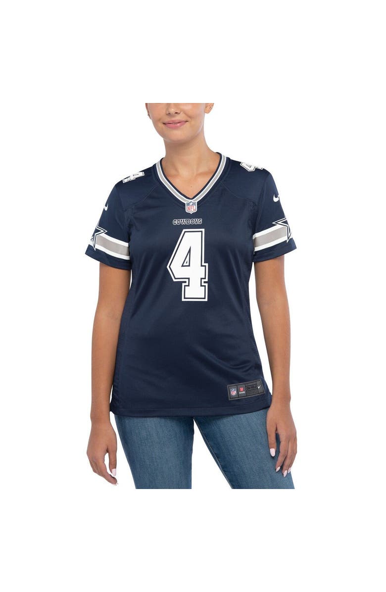 Nike Women's Nike Dak Prescott Navy Dallas Cowboys Game Team Jersey, Alternate, color, Navy