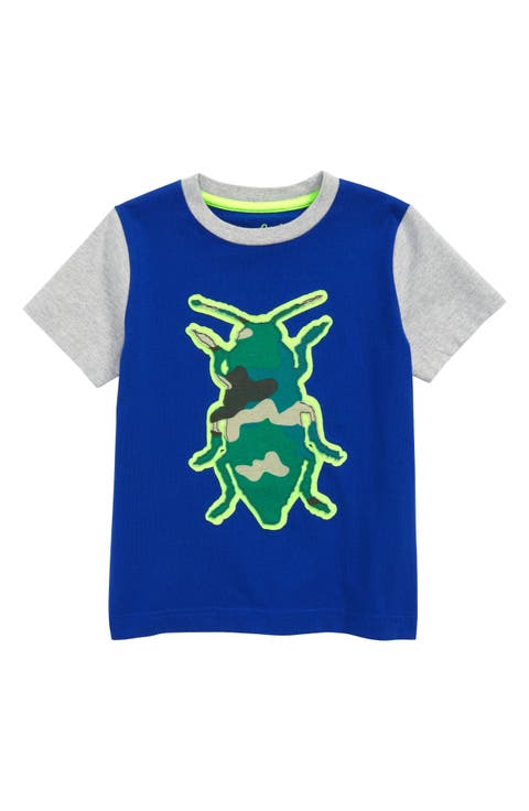 Beetle Patchwork T-Shirt (Toddler Boys, Little Boys & Big Boys)