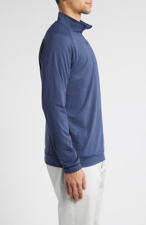Swannies Colt Quarter Zip Golf Pullover In Navy
