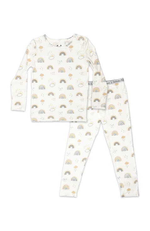 Kids' Rainbows Set of 2 Piece Pajamas