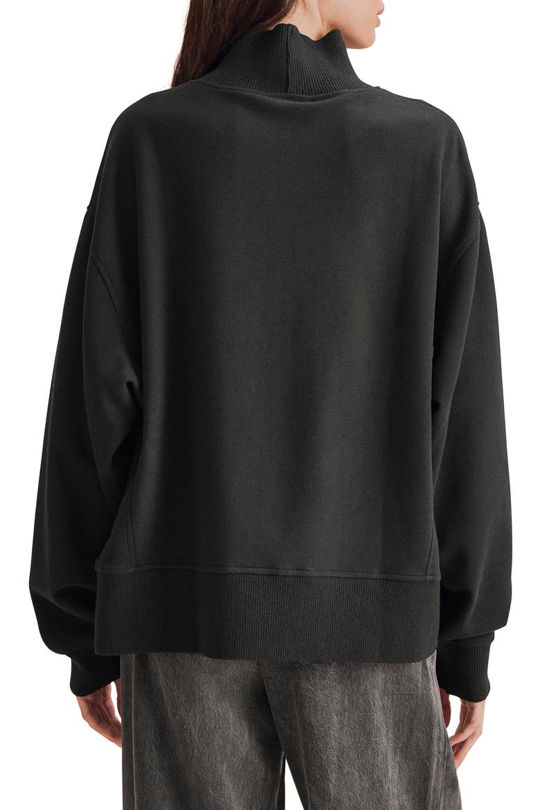 Winslow Mock Neck Pullover, Alternate, color, BLACK