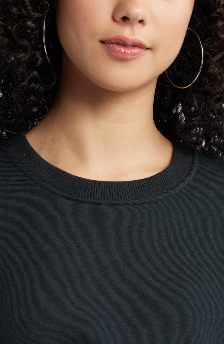 BP. Crop Sweatshirt, Alternate, color, Black Jet