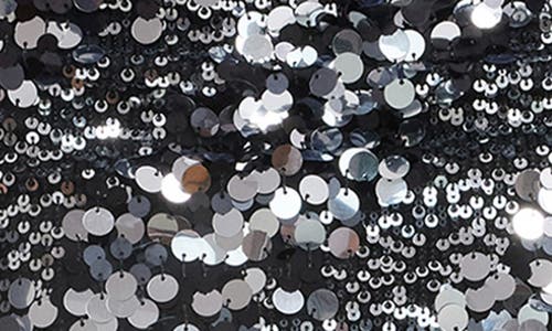 DRESS THE POPULATION DRESS THE POPULATION OAKLYN SEQUIN & PAILLETTE HALTER NECK MINIDRESS