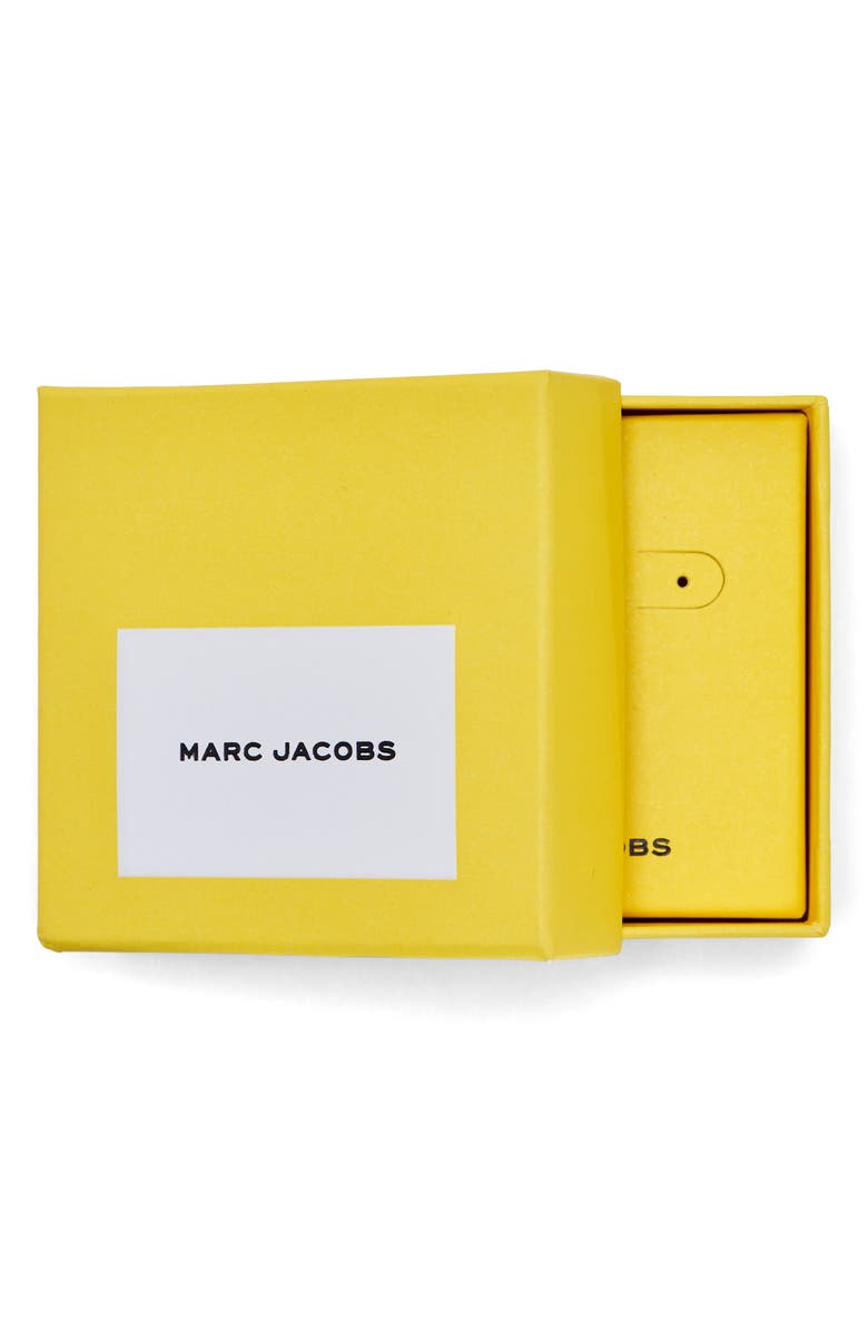 Marc Jacobs Daisy Pavé Stud Earrings, Alternate, color, Silver/ Crystal