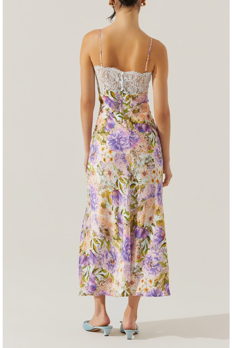 Ivanna Floral Slipdress, Alternate, color, PURPLE MULTI FLORAL
