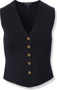 rag & bone Portia Wool Vest