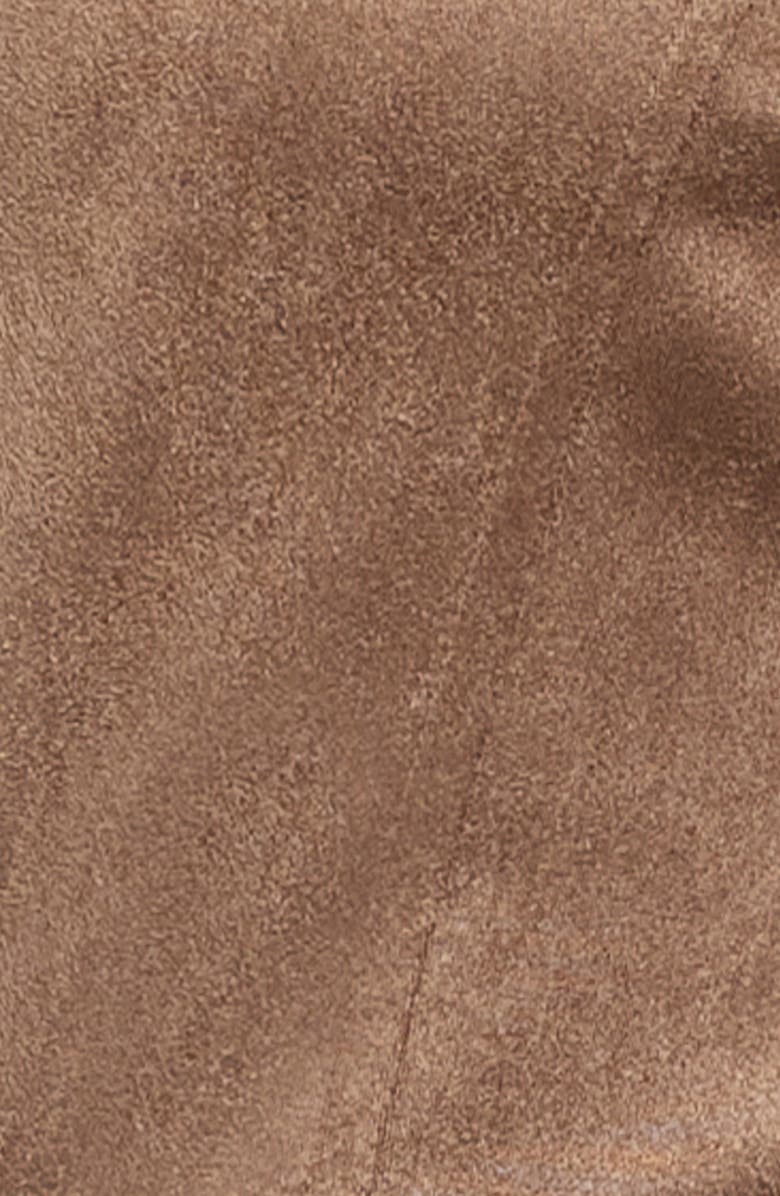 LIONESS Bella Faux Suede Moto Jacket, Alternate, color,