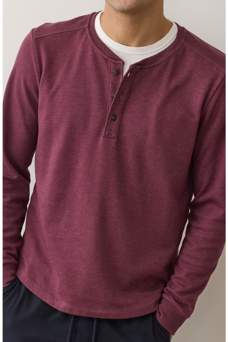 Pacifica Stretch Henley, Alternate, color, FIG