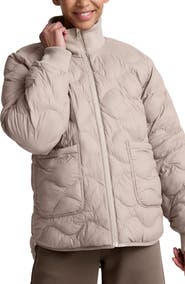 Beyond Yoga Two-Way Reversible Quilted Jacket