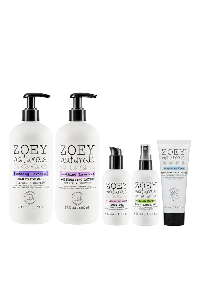 Zoey Naturals Soothing Lavender Care Bundle, Main, color, Lavender