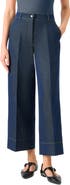 Akris punto Creased Ankle Straight Leg Jeans