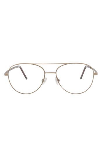 Maui Jim Core Optical 55mm Aviator Reading Glasses In Gray
