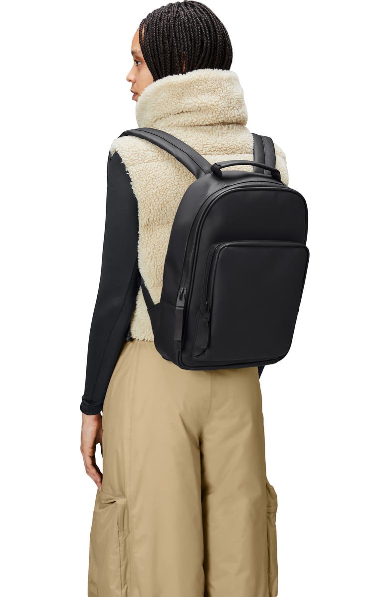 Rains Book Faux Leather Daypack, Alternate, color,