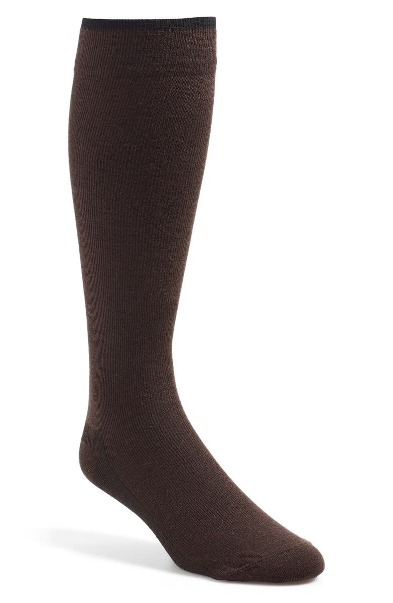 Insignia by Sigvaris Venturist Over the Calf Dress Socks, Main, color, 