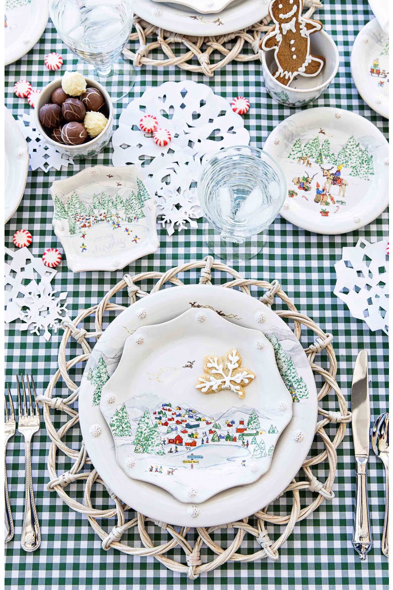 Provence Set of 4 Rattan Placemats, Alternate, color, NATURAL/ WHITEWASH