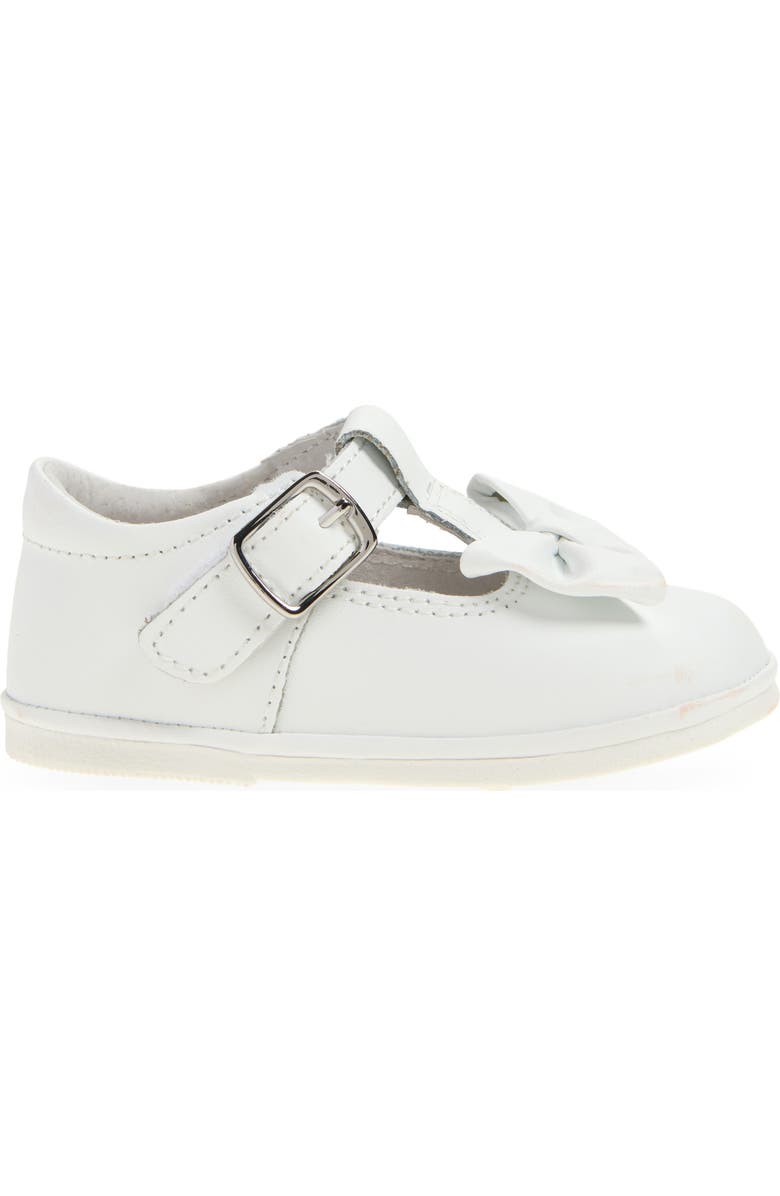 L'AMOUR Minnie Bow T-Strap Shoe, Alternate, color, White