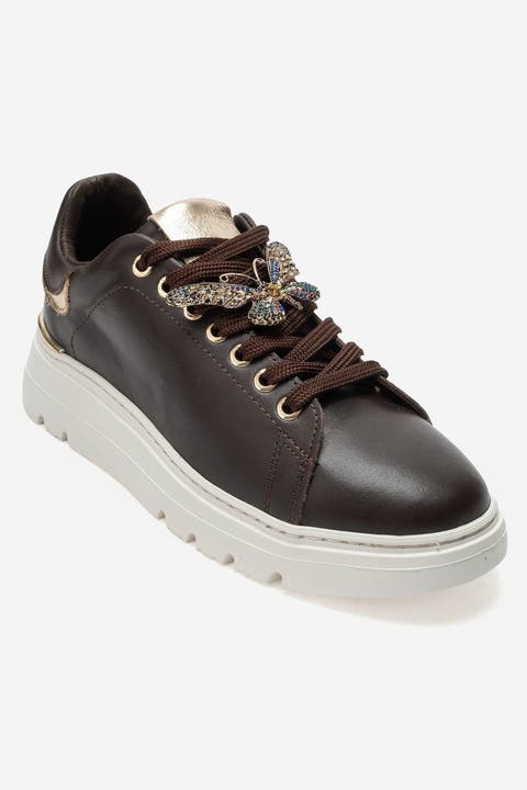 Jenny Leather Casual Sneaker