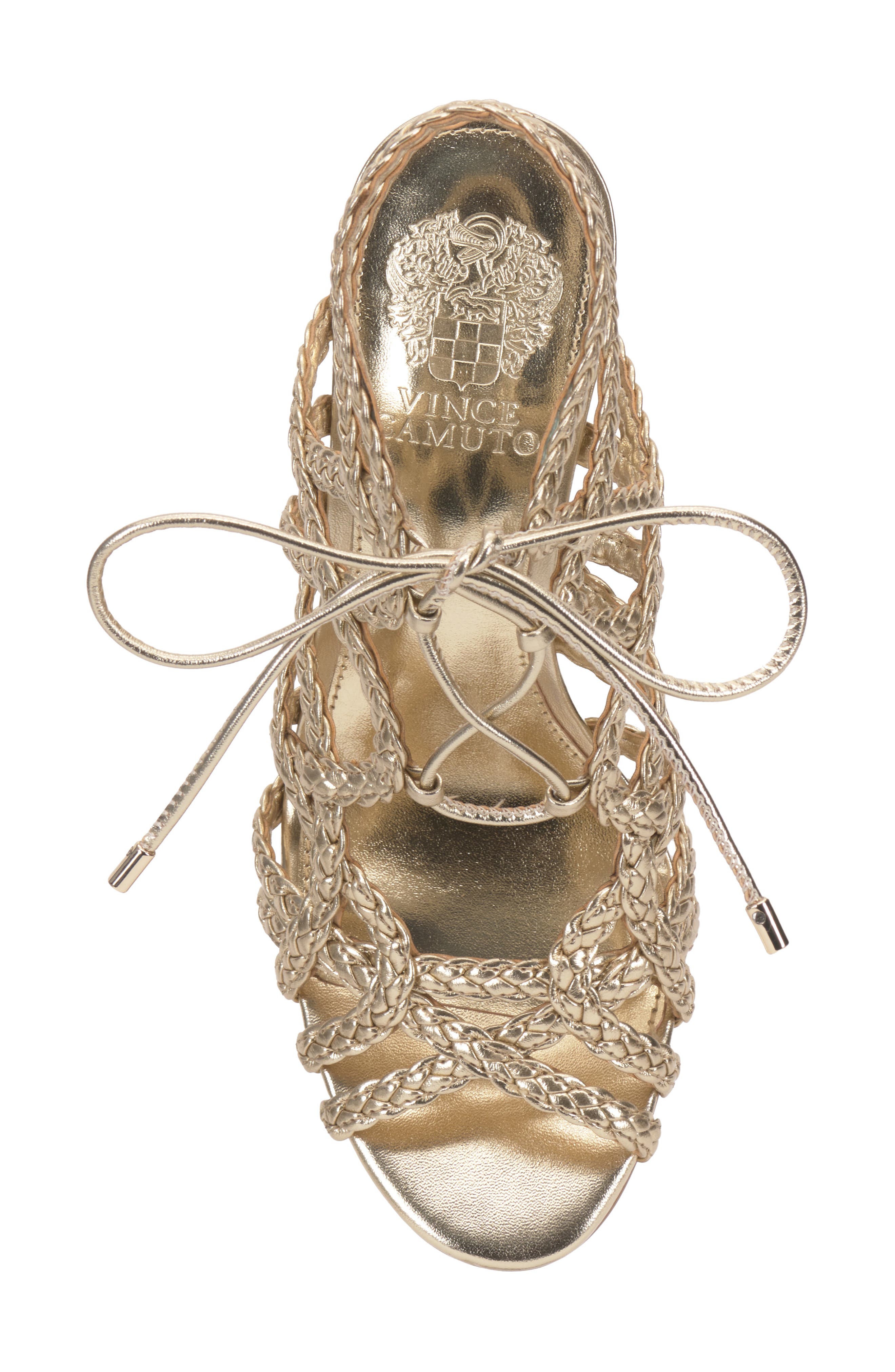 Tilly Ankle Wrap Sandal, Alternate, color, EGYPTIAN GOLD
