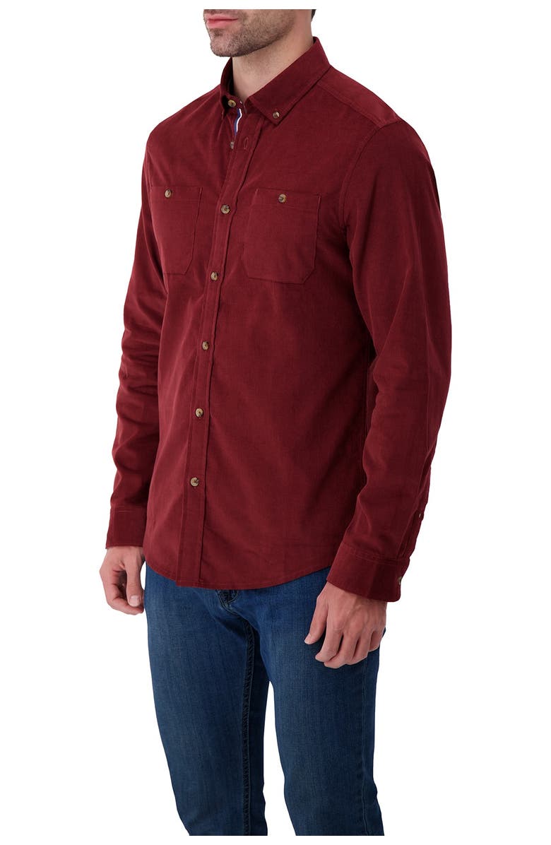 Report Collection Corduroy Regular Fit Sport Shirt, Alternate, color, 