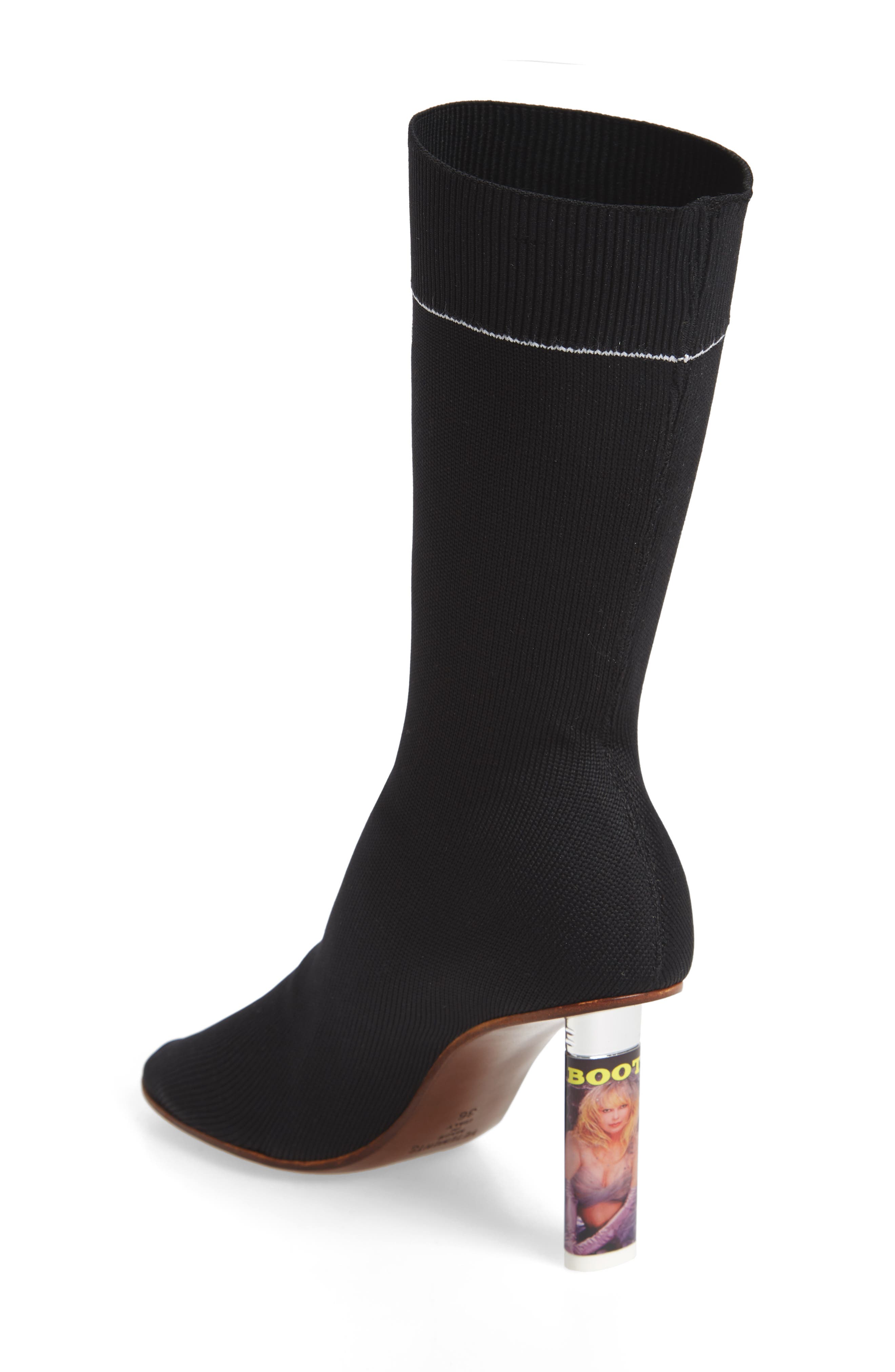 VETEMENTS Lighter Sock Boot, Alternate, color, 