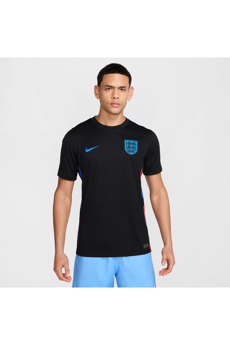 Men's Nike Black England Women's National Team 2025/26 Away Replica Jersey, Alternate, color, Black
