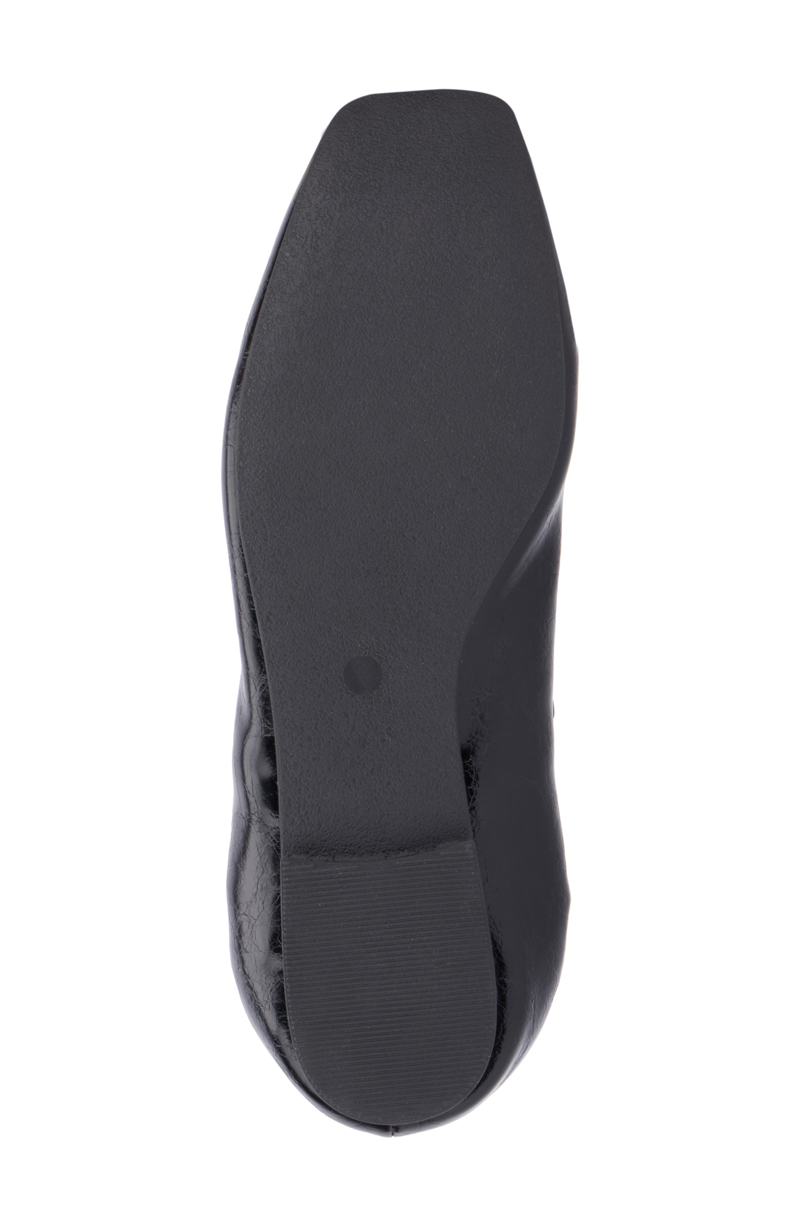 NEW YORK AND COMPANY Paris Mary Jane Flat, Alternate, color, Black