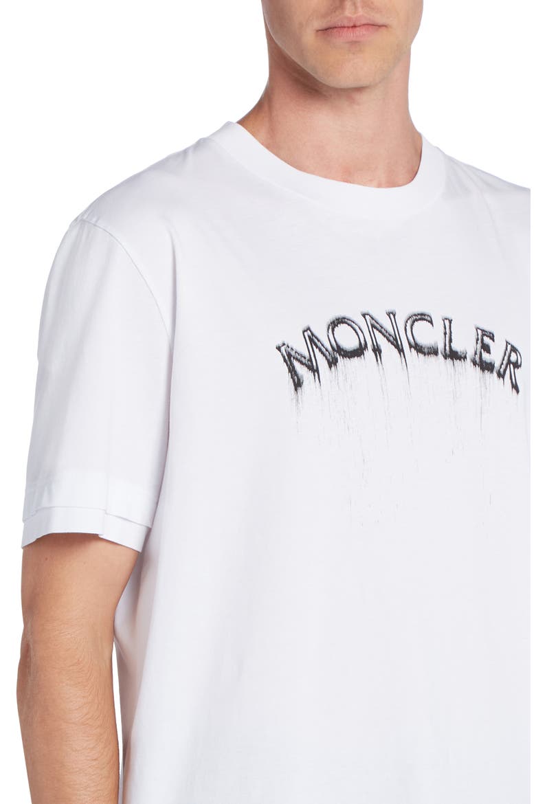 Logo Cotton Graphic T-Shirt, Alternate, color, BRILLIANT WHITE