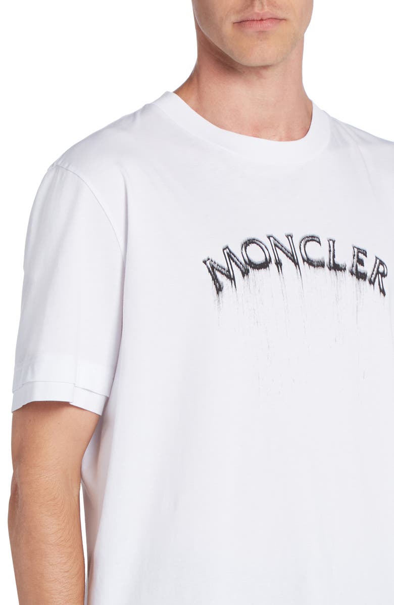 Moncler Logo Cotton Graphic T-Shirt, Alternate, color, 