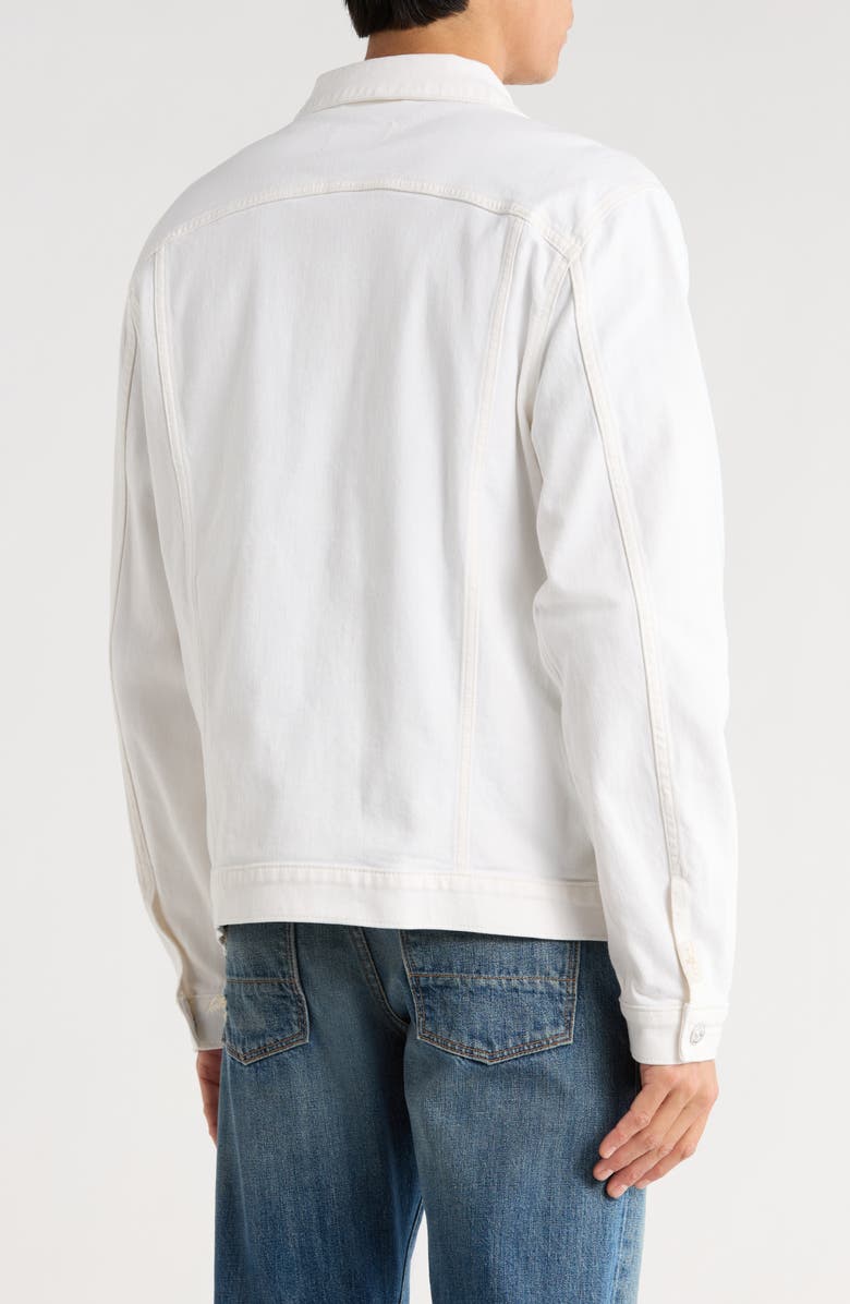 Seven Perfect Denim Jacket, Alternate, color, White