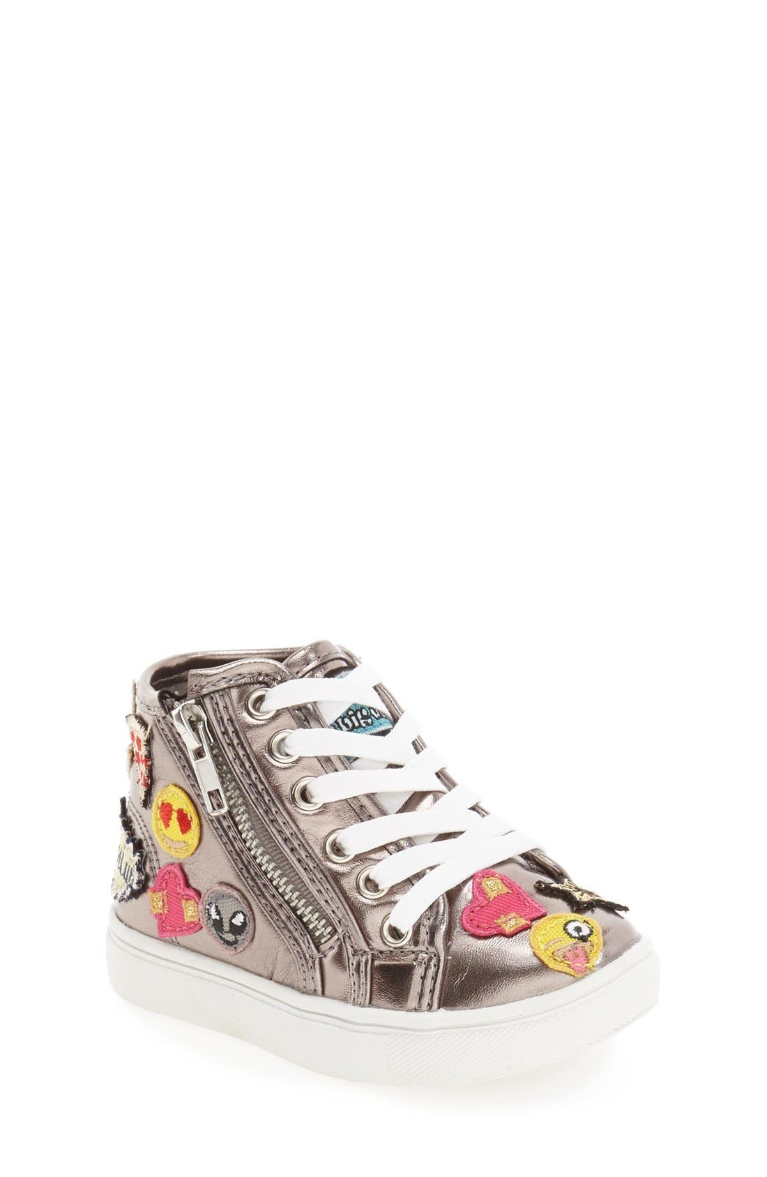 Steve Madden 'Tcobrah' Emoji High Top Sneaker, Main, color, 